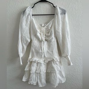 COPY - ASTR the label Mini white dress